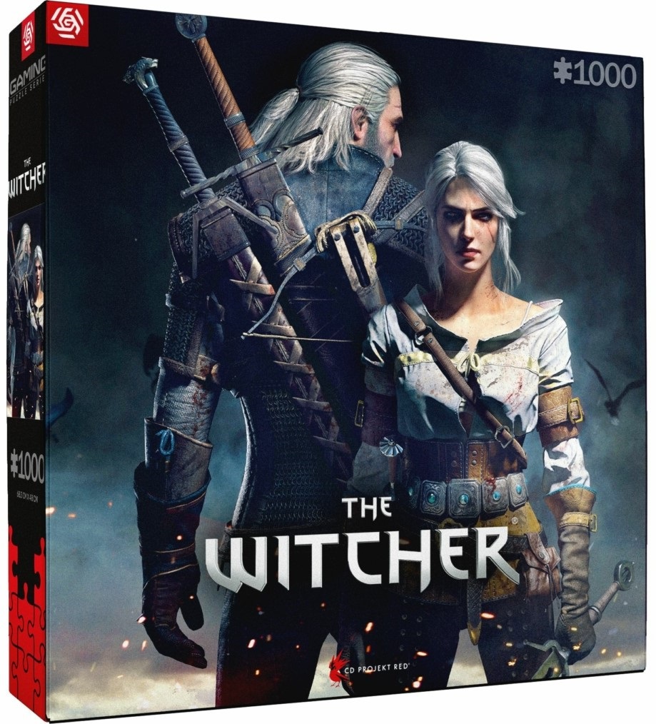 Puzzle Good Loot din 1000 de piese - Vrăjitorul: Gerald și Siri