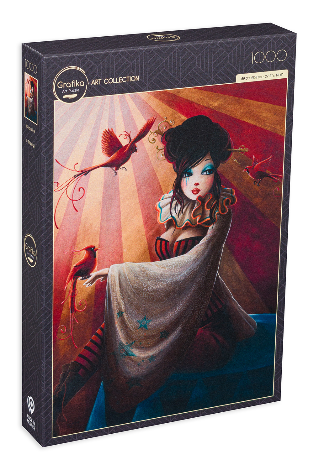 Puzzle Grafika din 1000 de piese - Colombe