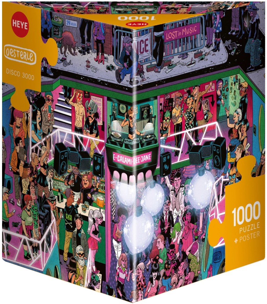 Puzzle Heye din 1000 piese - Disco 3000