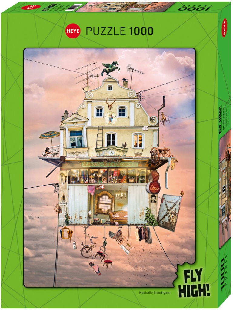 Puzzle Heye din 1000 piese - Casă comorilor