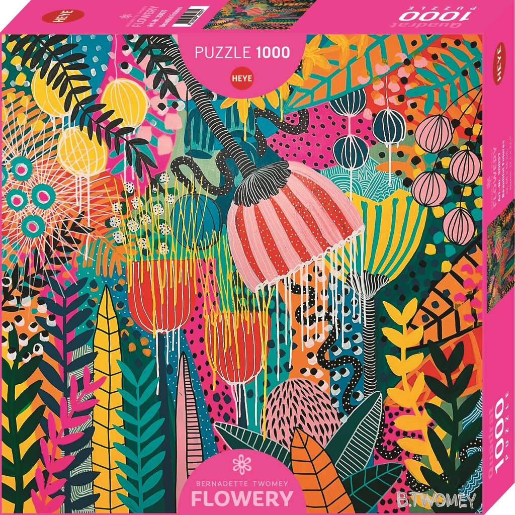 Puzzle Heye din 1000 de piese - Un viitor frumos colorat