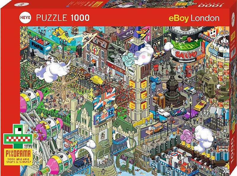 Puzzle Heye din 1000 de piese - London Quest
