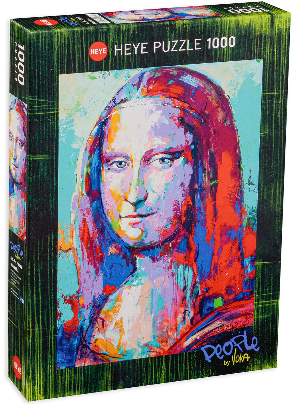 Puzzle Heye din 1000 de piese - Mona Lisa