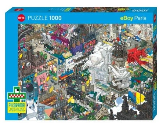 Puzzle Heye din 1000 de piese - Paris