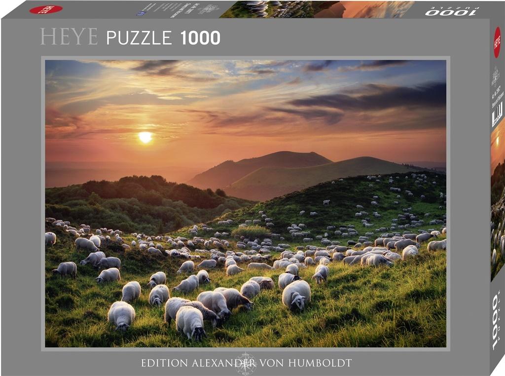 Puzzle Heye din 1000 de piese - Pe camp