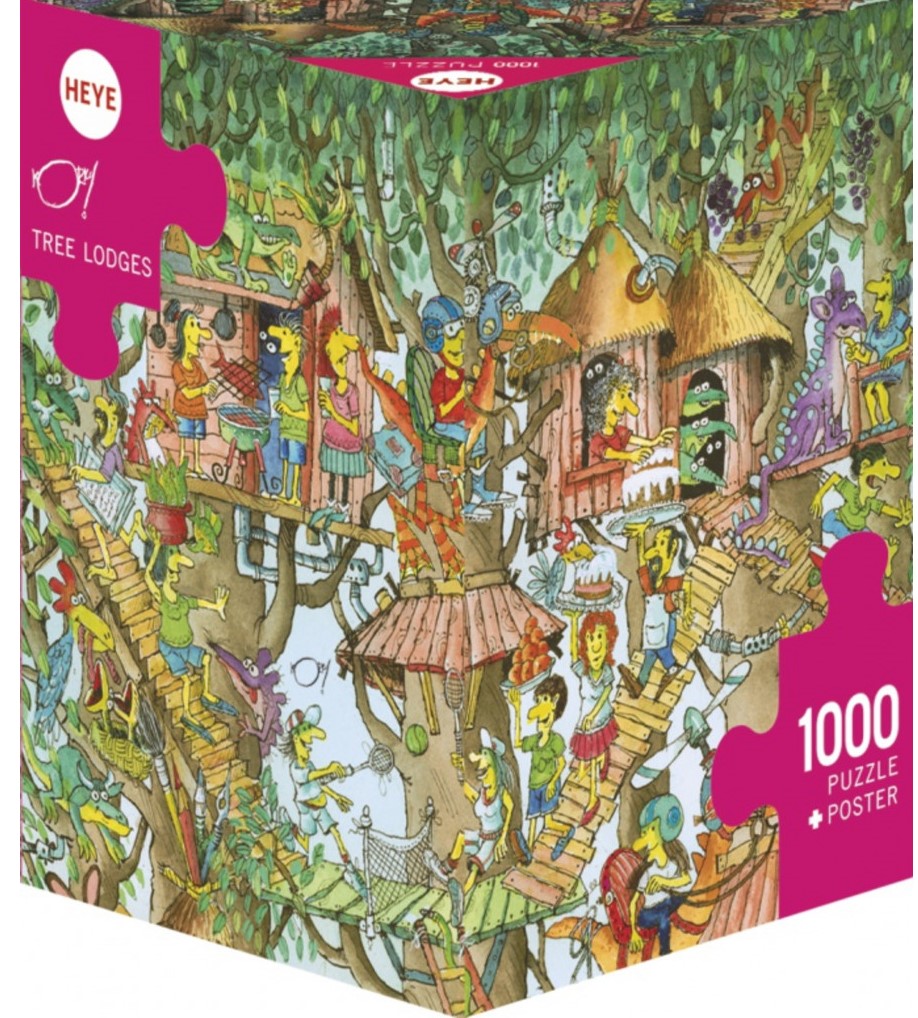 Puzzle Heye din 1000 de piese - Distractie