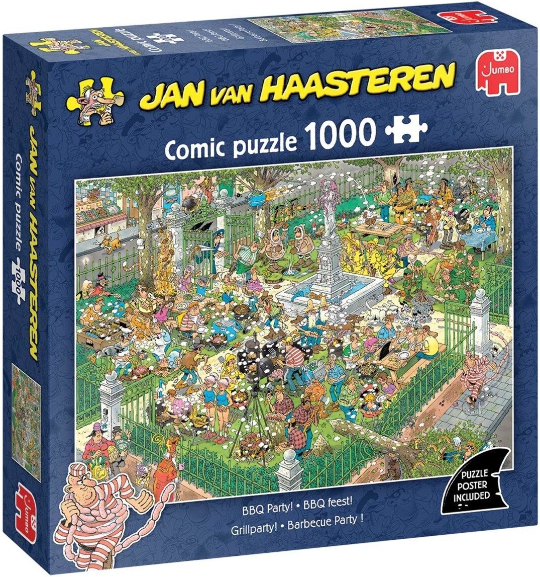 Puzzle Jumbo de 1000 piese - Petrecere cu grătar