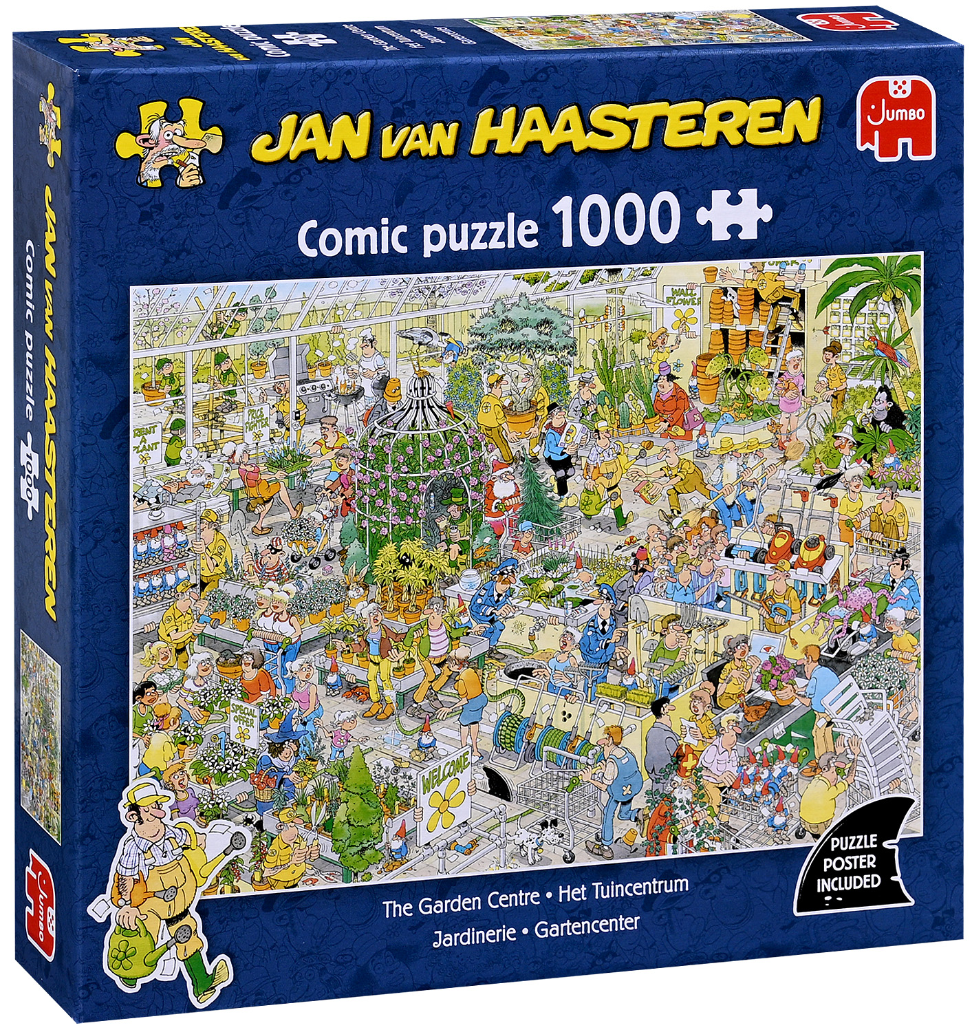 Puzzle Jumbo din 1000 piese - Centru de grădinărit
