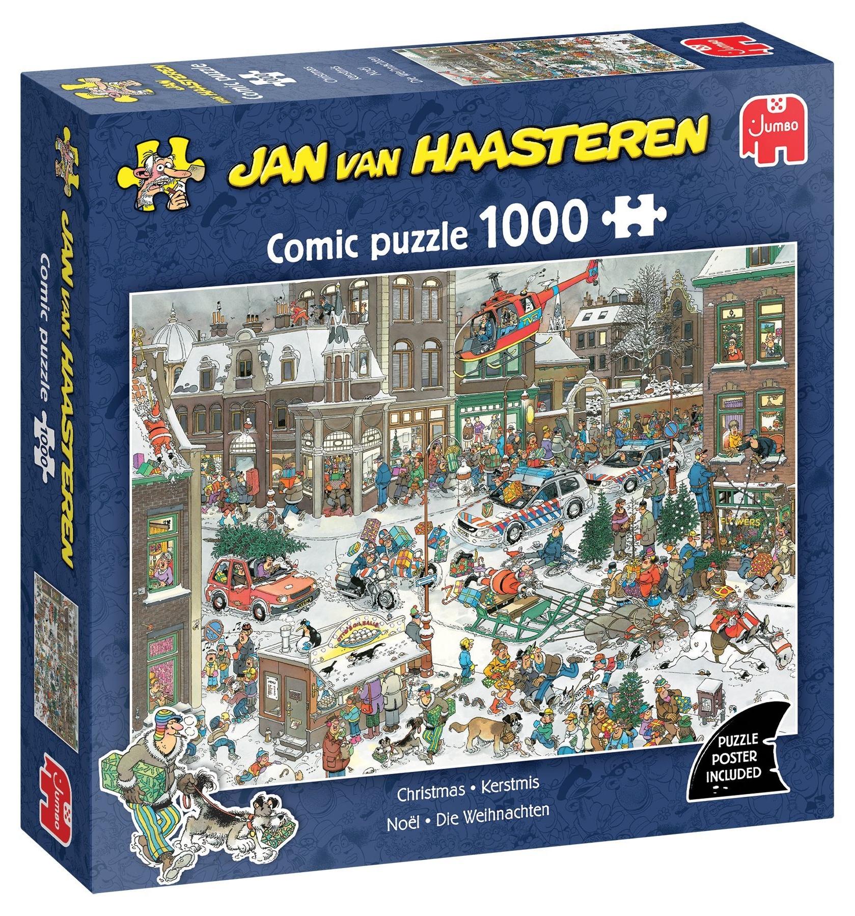 Puzzle Jumbo de 1000 piese - Crăciun