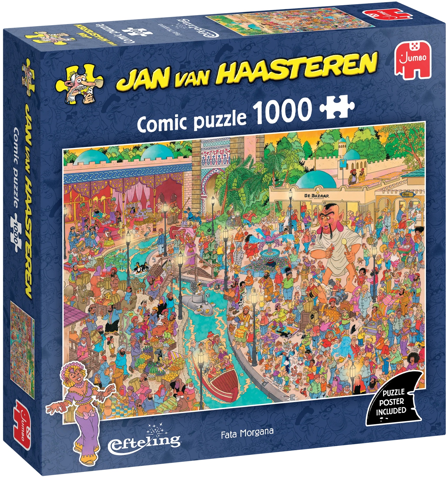Puzzle Jumbo de 1000 piese - Magia Orientului
