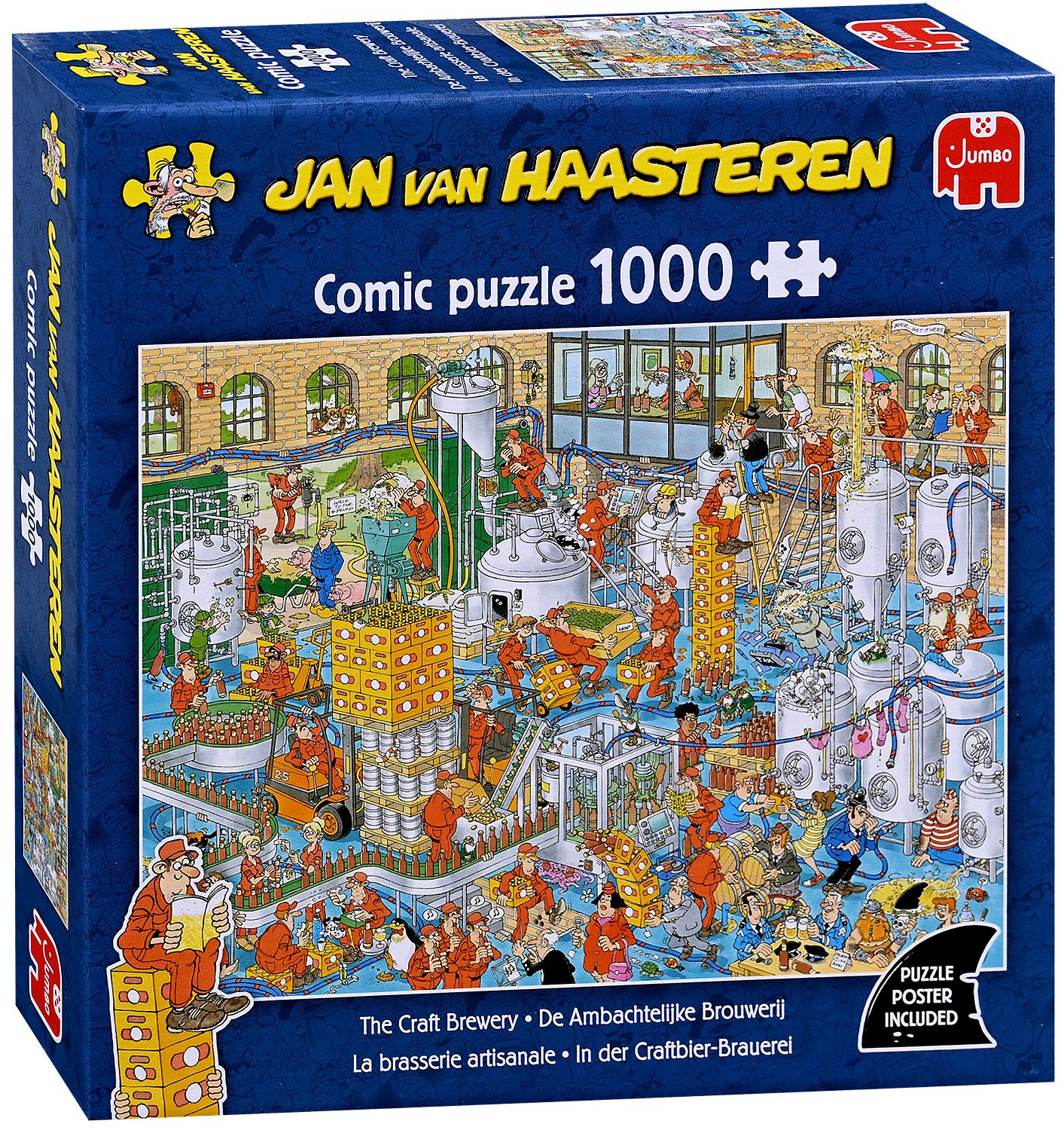 Puzzle Jumbo din 1000 piese - Fabrică de bere