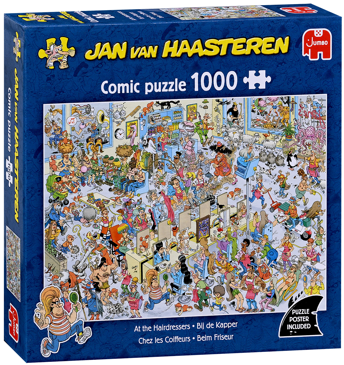 Puzzle Jumbo din 1000 piese - La coafor