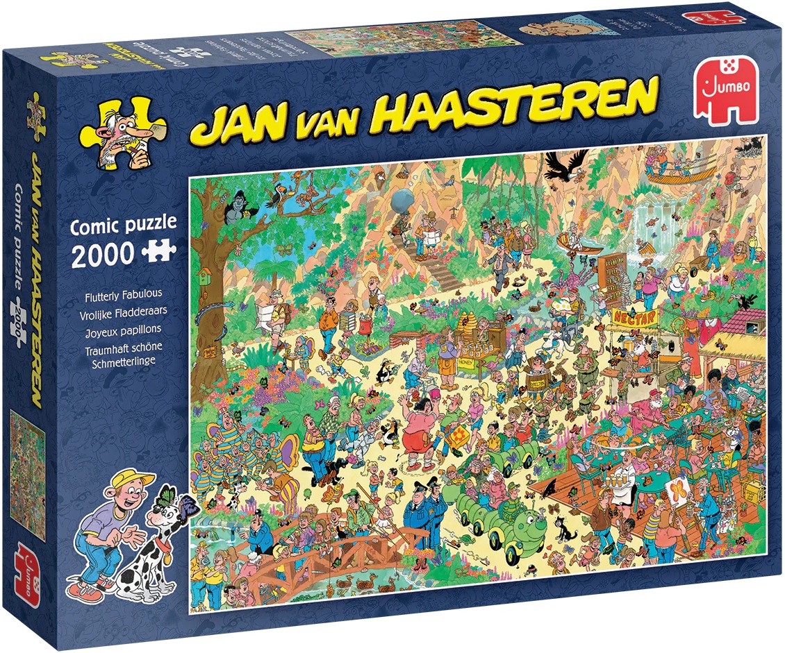 Puzzle Jumbo de 2000 piese - Haos colorat