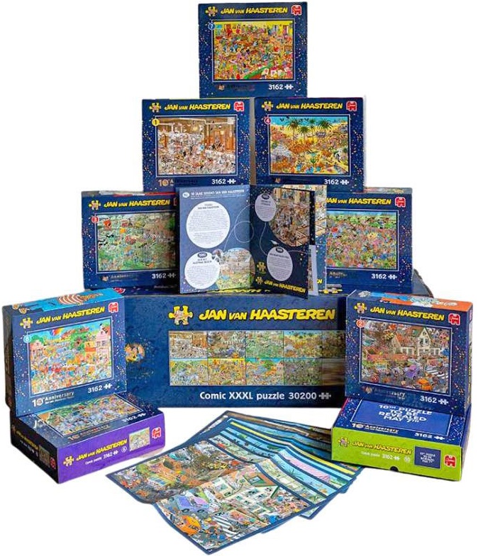 Puzzle Jumbo din 30 200 de piese - Surpriză pentru a 10-a aniversare a studioului