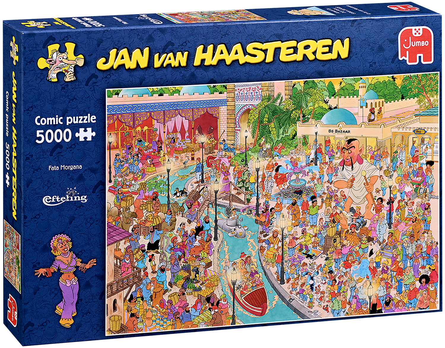 Puzzle Jumbo din 5000 de piese - Fata Morgana