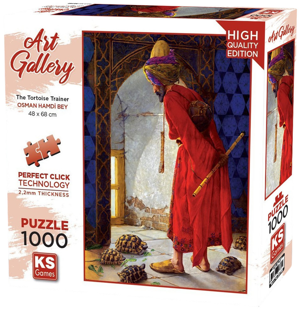 Puzzle KS Games din 1000 piese - Antrenorul de țestoase