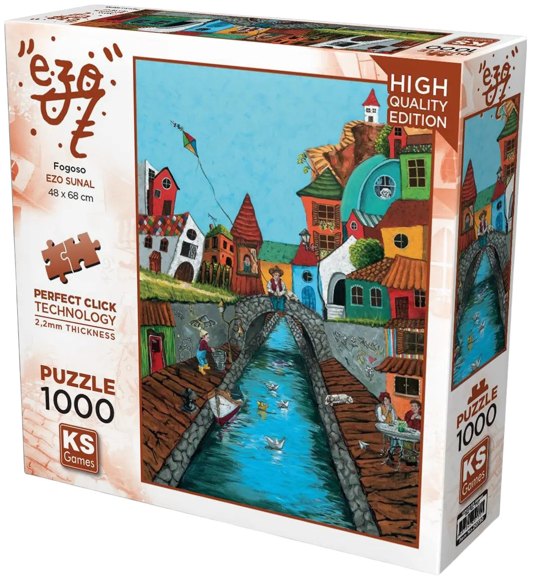 Puzzle KS Games din 1000 piese - Fogoso
