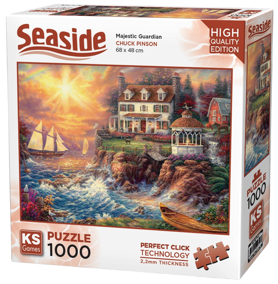 Puzzle  KS Games din  1000 piese- Gardian mistic