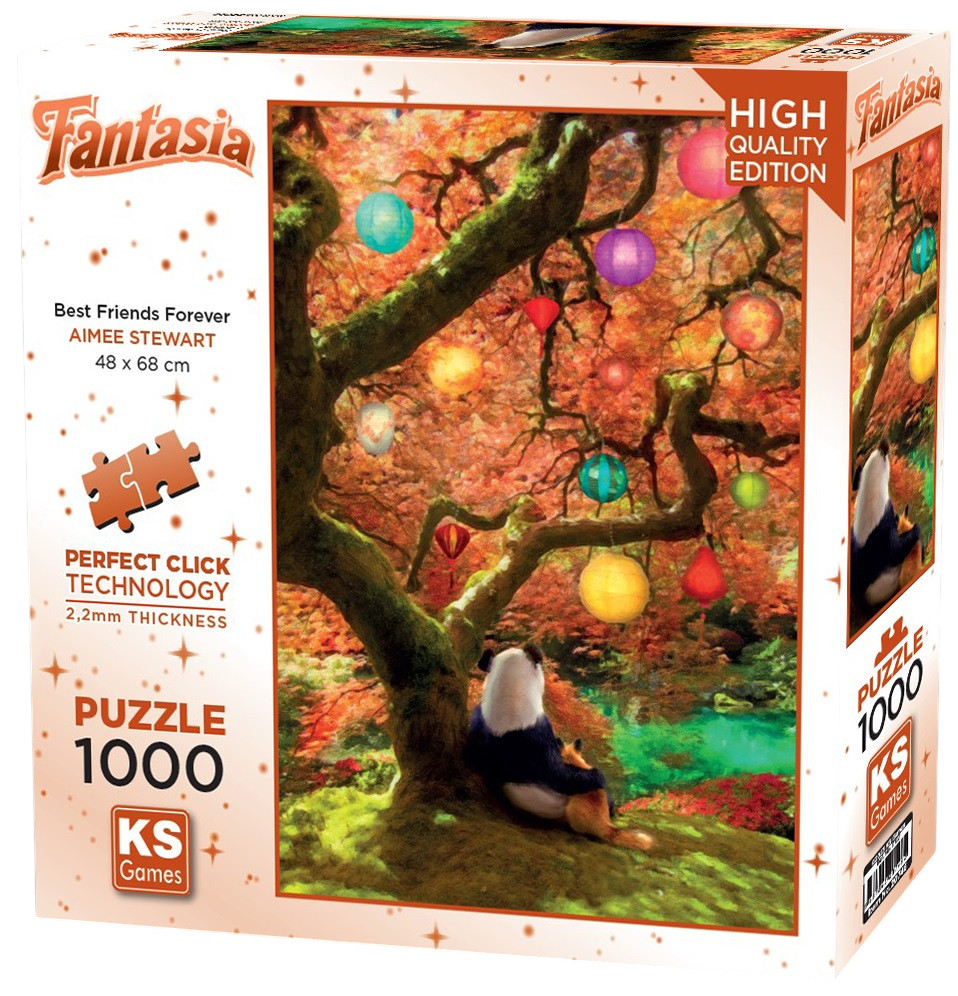 Puzzle  KS Games din  1000 piese- Cei mai buni prieteni