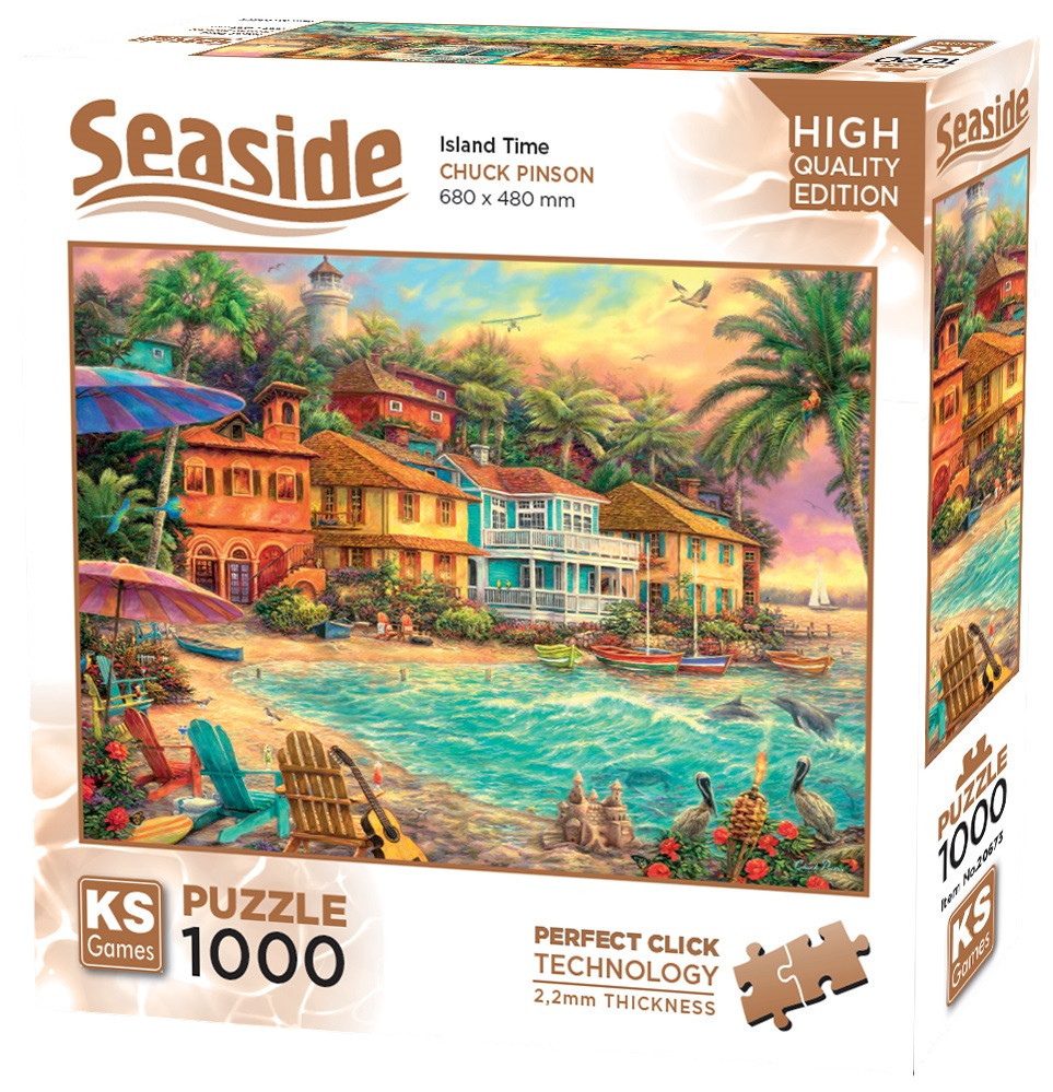 Puzzle  KS Games din  1000 piese- Ora insulei