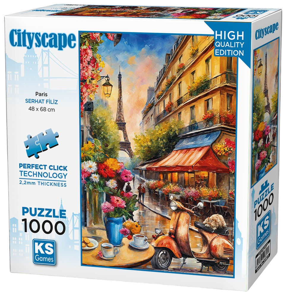 Puzzle  KS Games din  1000 piese- Paris