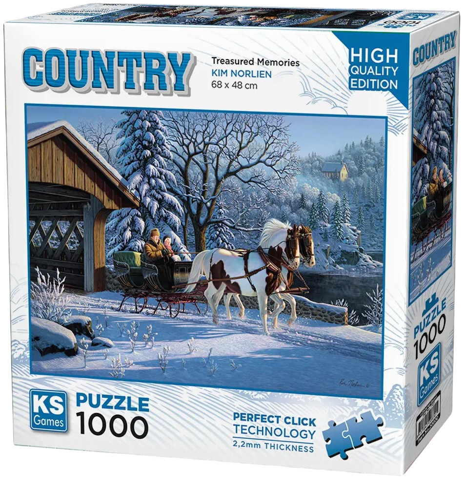 Puzzle KS Games din 1000 piese - Amintiri prețioase