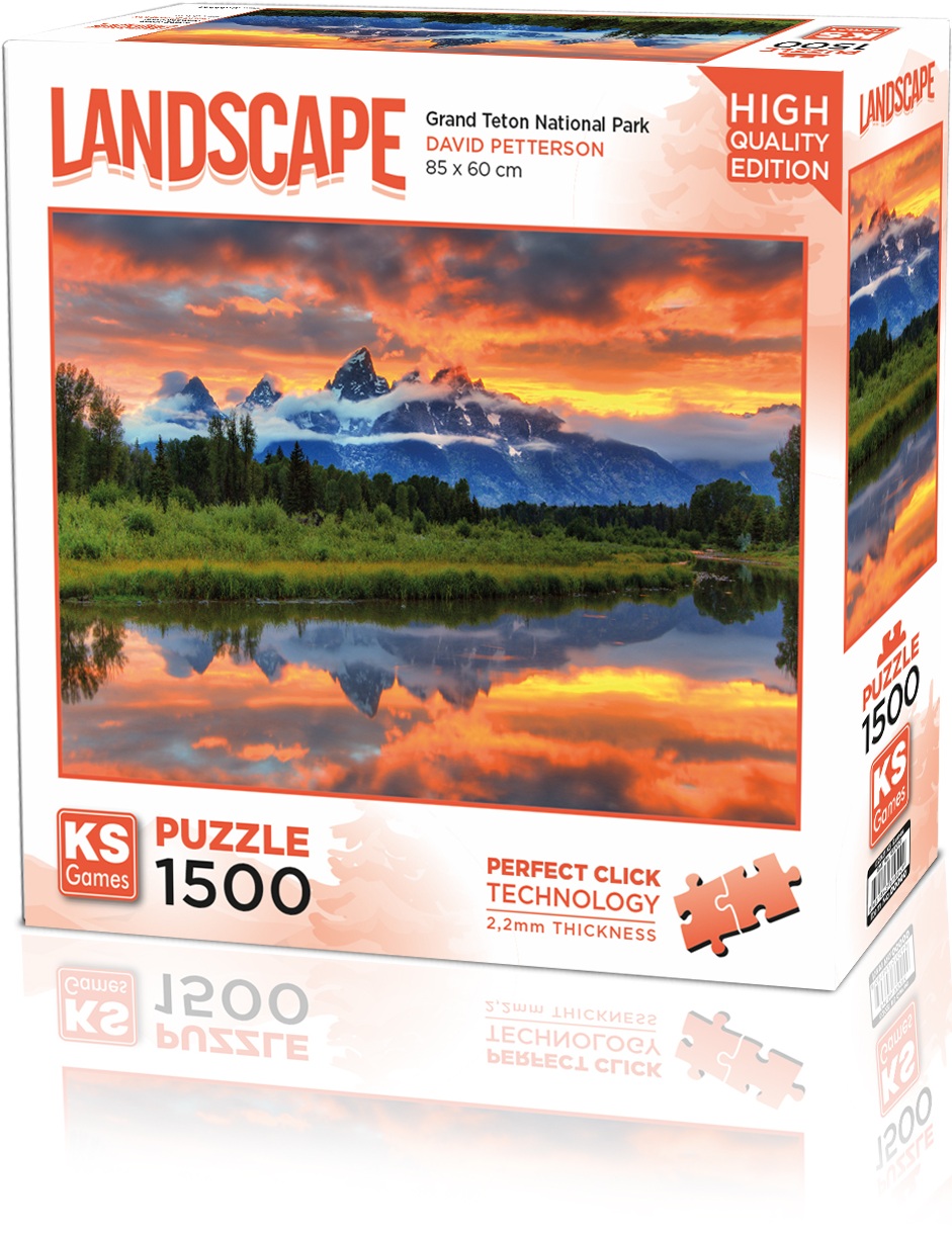 Puzzle  KS Games din  1500 piese- Marele Teton