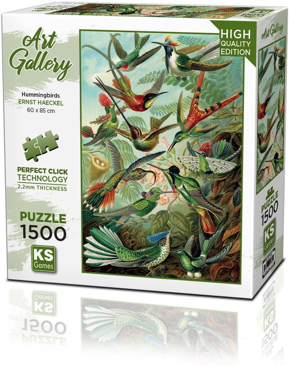 Puzzle  KS Games din  1500 piese- Colibri
