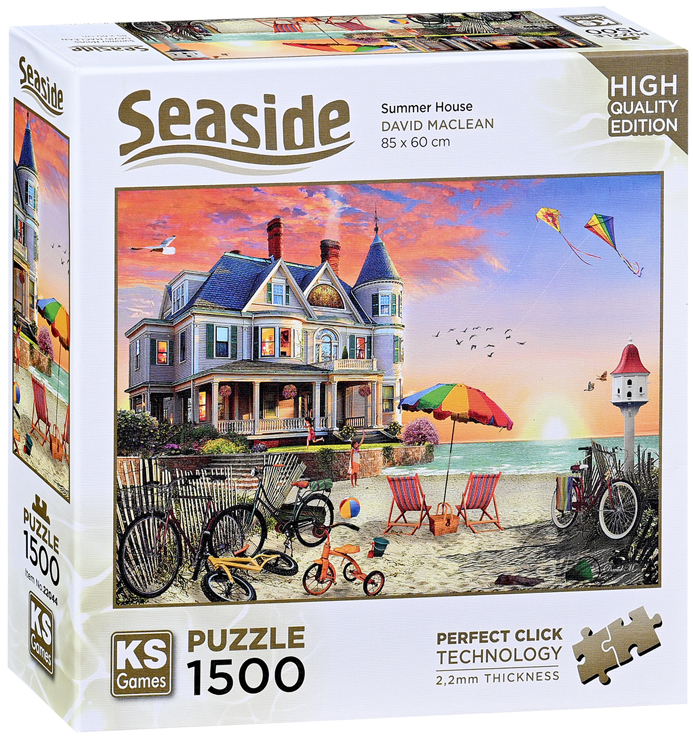 Puzzle KS Games din 1500 piese - Casă de vară