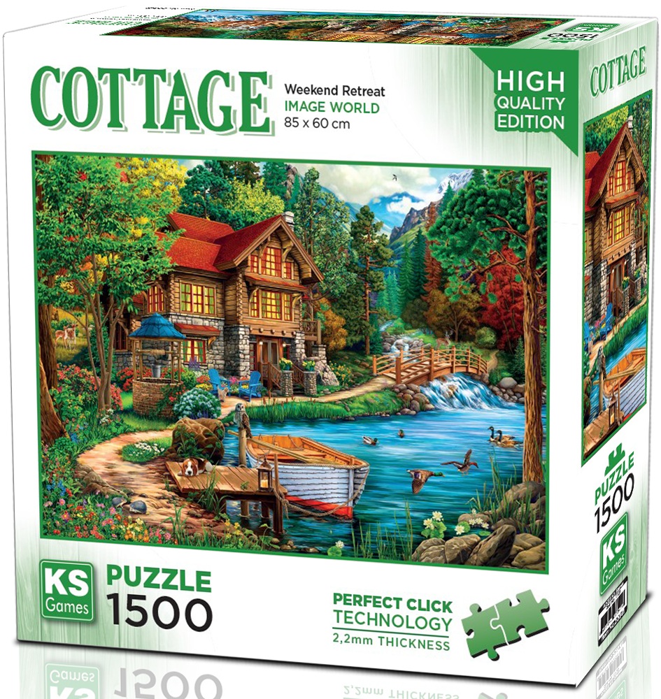 Puzzle  KS Games din  1500 piese- Escapadă de weekend