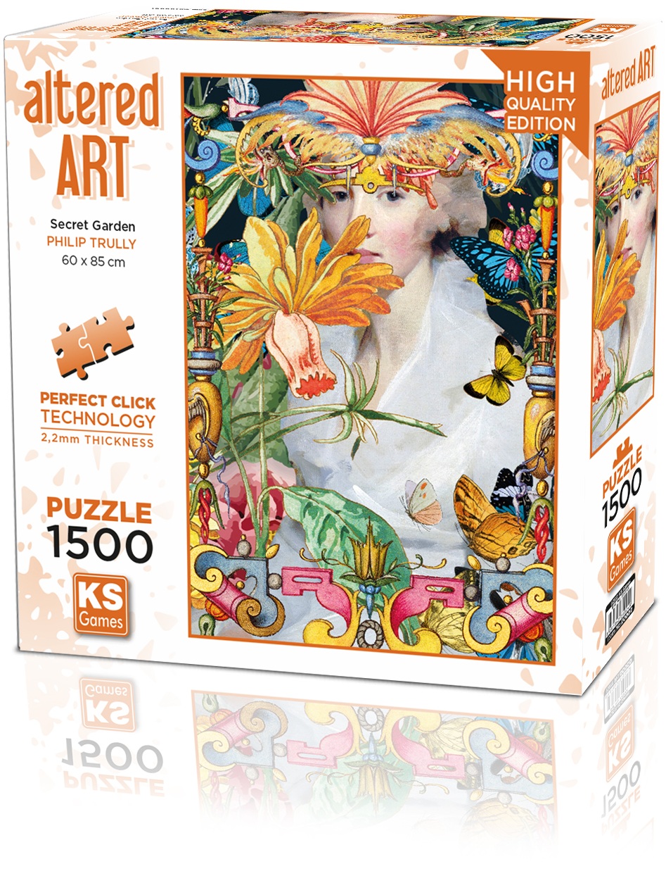 Puzzle  KS Games din  1500 piese- Grădina secretă