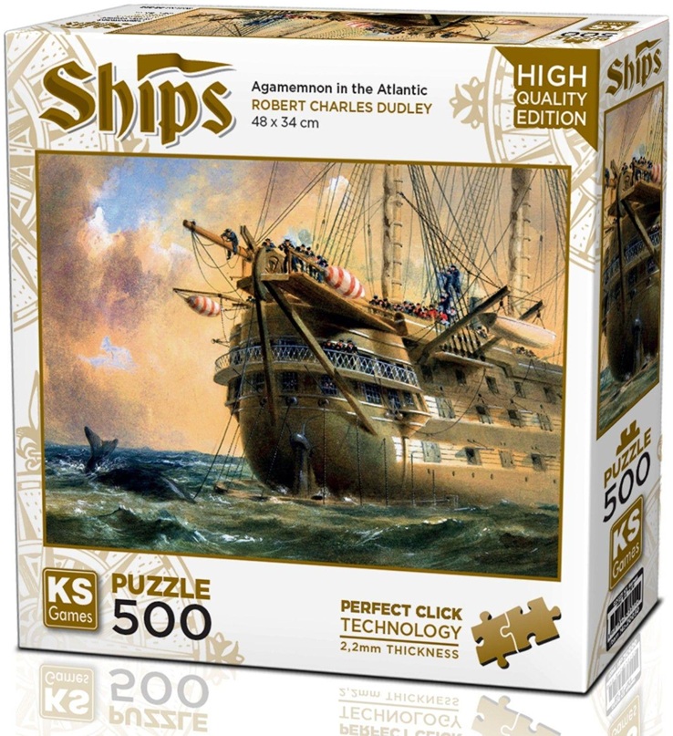Puzzle KS Games din 500 piese - Agamemnon în Atlantic