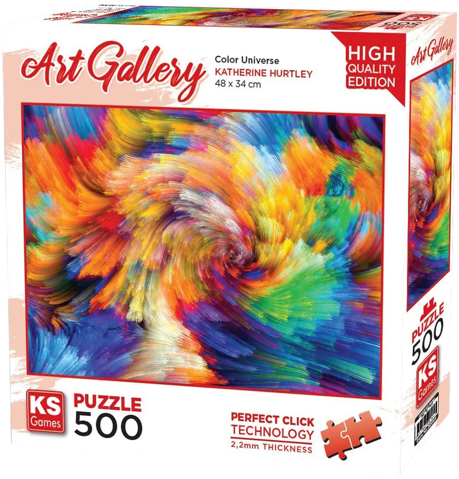 Puzzle KS Games din 500 piese - Univers colorat
