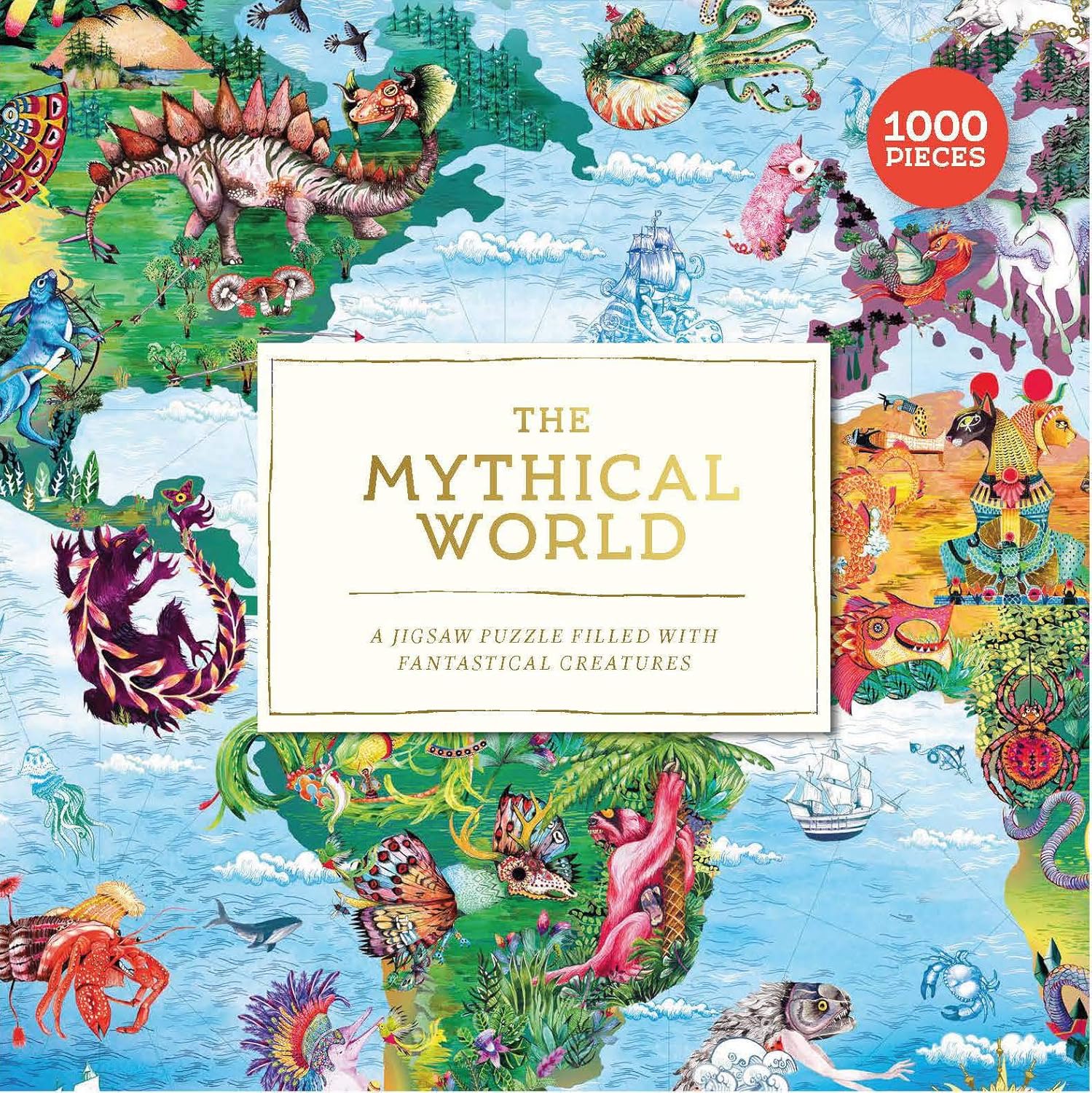 Puzzle Laurence King din 1000 piese - Lumea mitică