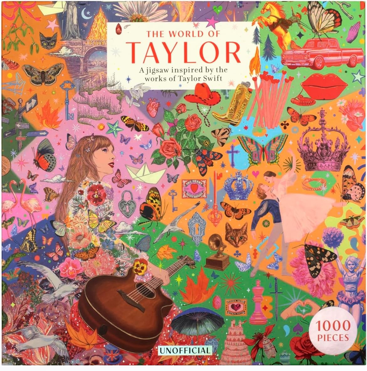 Puzzle Laurence King din 1000 piese - Lumea lui Taylor