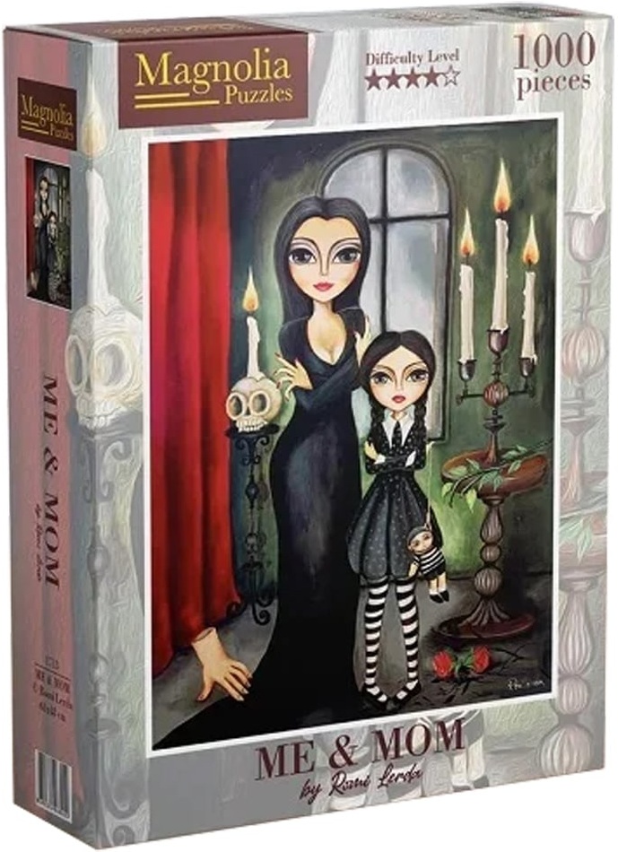 Puzzle Magnolia din 1000 piese - Eu și mama