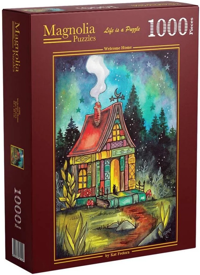 Puzzle Magnolia din 1000 piese - Bine ați venit acasă