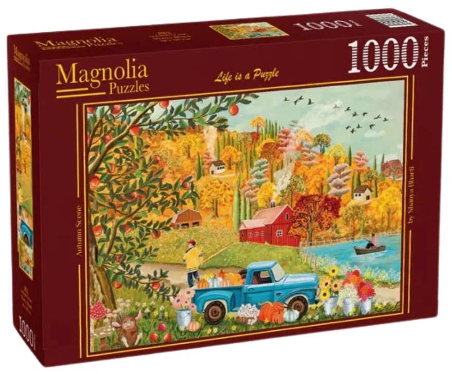 Puzzle Magnolia din 1000 piese - Scenă de toamnă