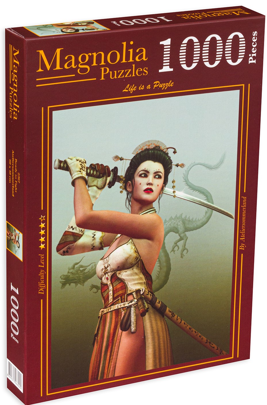 Puzzle Magnolia din 1000 de piese - Gata de luptă
