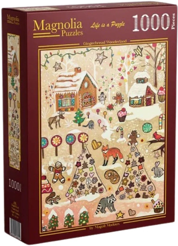 Puzzle Magnolia din 1000 piese - Delicatese de Crăciun