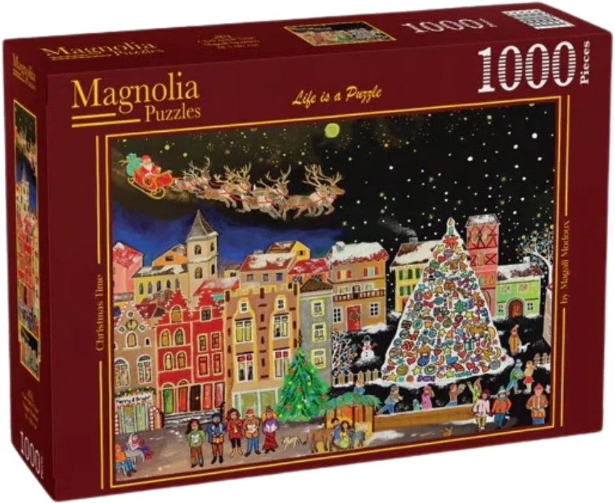 Puzzle Magnolia din 1000 piese - Atmosferă de Crăciun