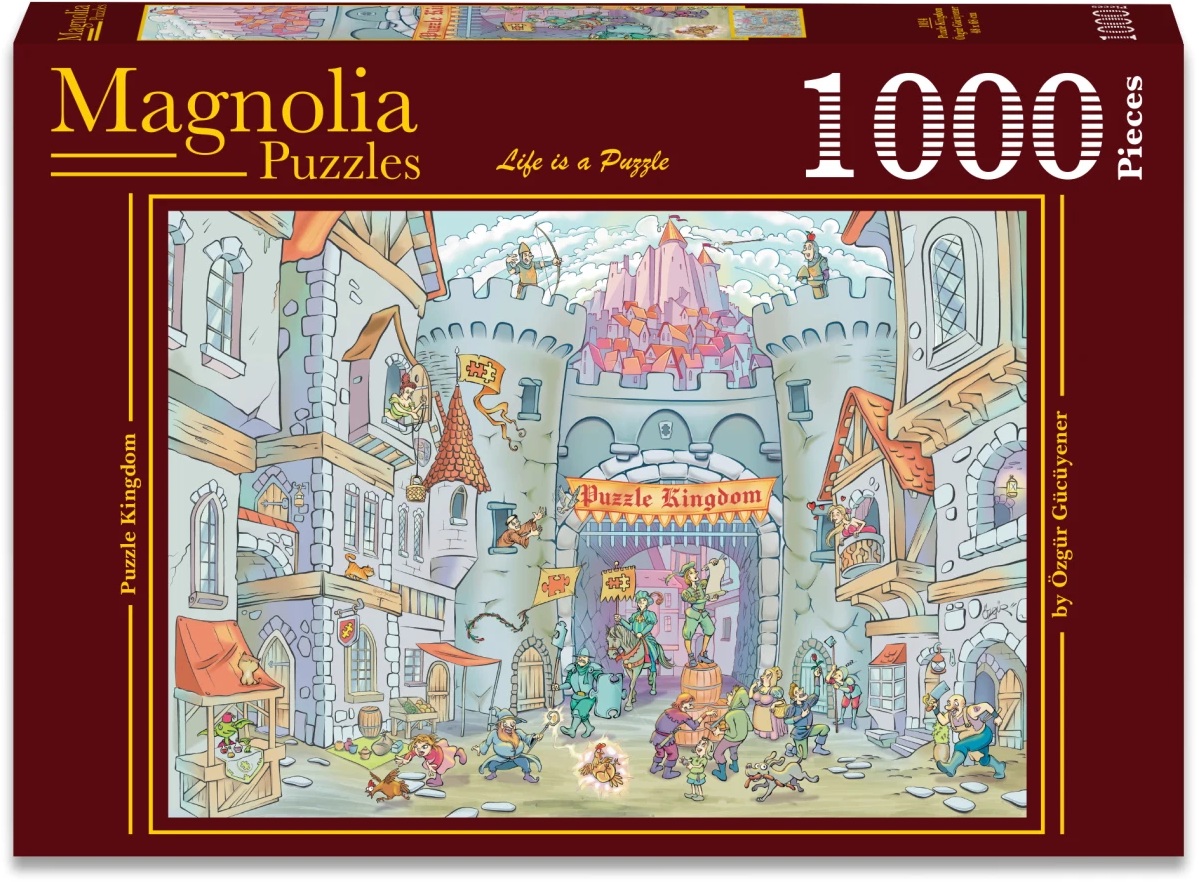 Puzzle Magnolia din 1000 piese - Regatul Puzzle-urilor