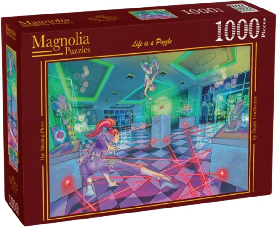 Puzzle Magnolia din 1000 piese - Piesa lipsă