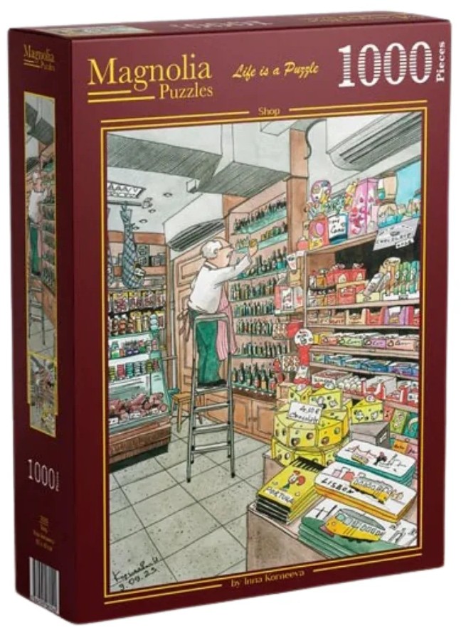 Puzzle Magnolia din 1000 piese - Magazin