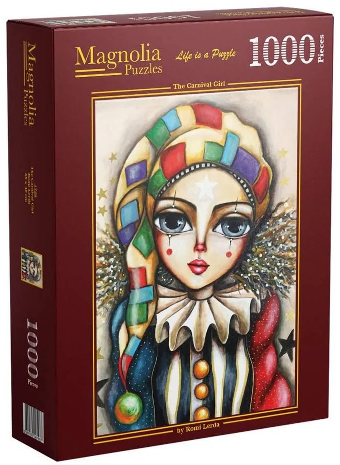 Puzzle Magnolia din 1000 piese - Fata de la carnaval