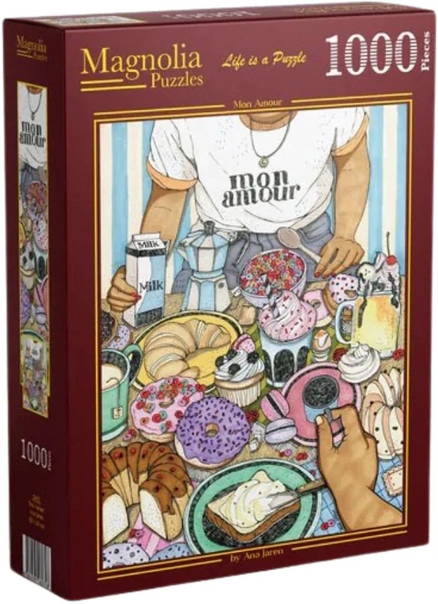 Puzzle Magnolia din 1000 piese - Dragul meu