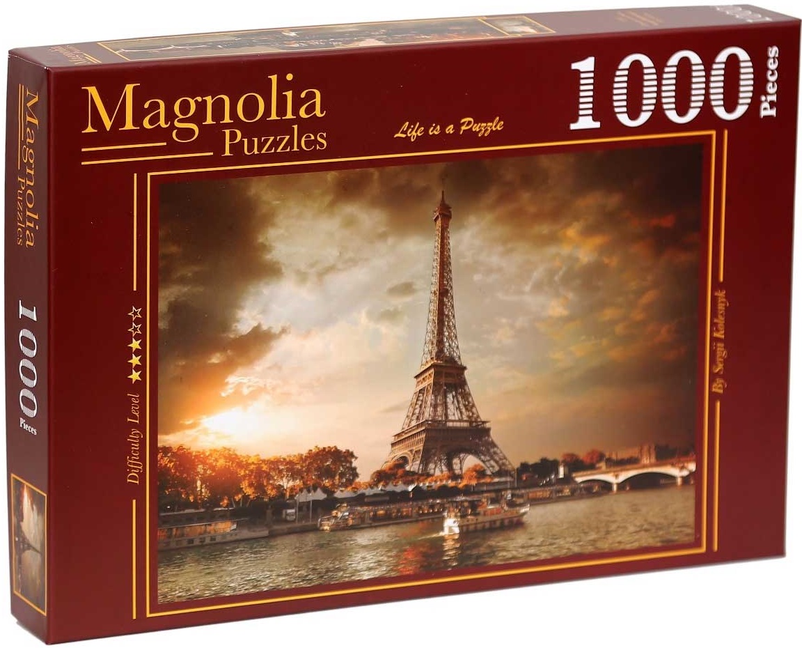 Puzzle Magnolia din 1000 de piese - Nori deasupra Parisului