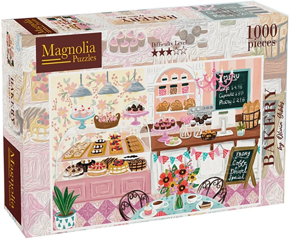 Puzzle Magnolia din 1000 piese - Brutărie fermecătoare