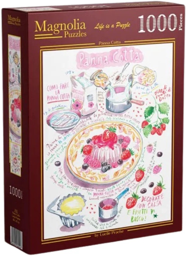 Puzzle Magnolia din 1000 piese - Panacotta