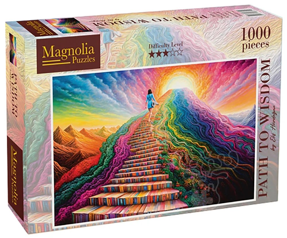 Puzzle Magnolia din 1000 piese - Calea către înțelepciune